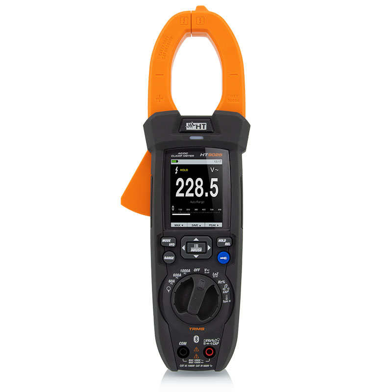 ECLIPSE - AC/DC TRMS 1000A clamp meter with integrated thermal imager