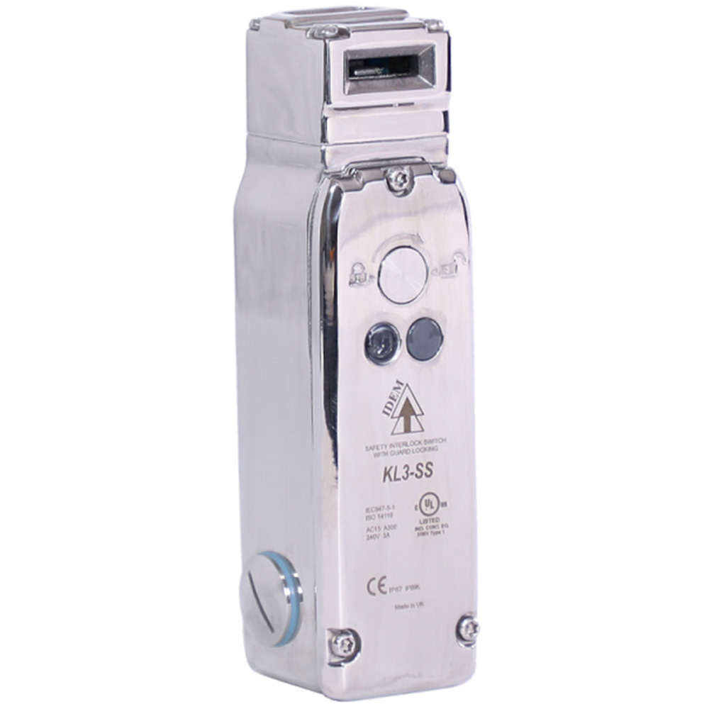 KL3-SS-P2L: Stainless Steel Power to Lock Switch (3000N)