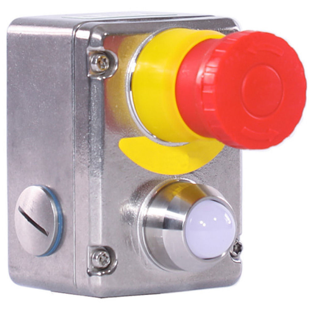 ESL-SS(L) Stainless Steel Emergency Stop with LED (4-Pole)