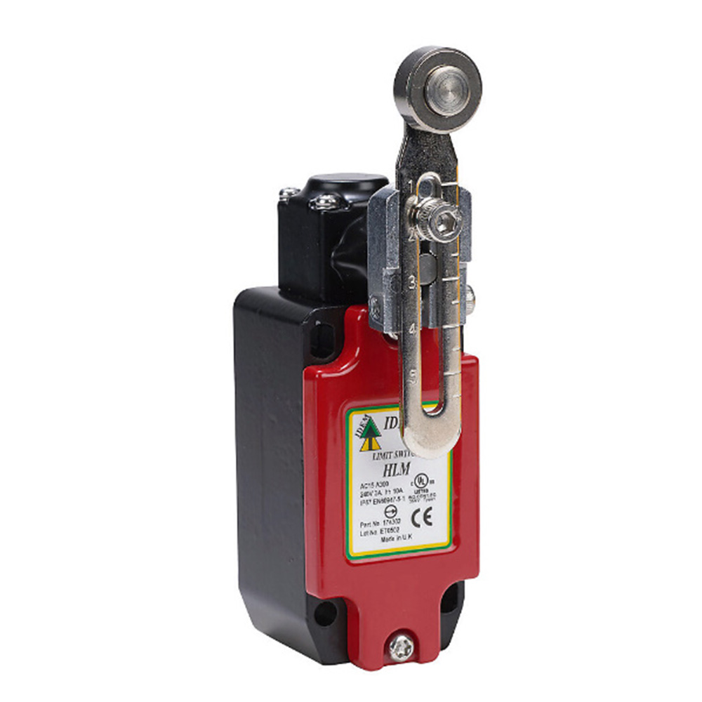HLM-ARL Safety Limit Switch with Adjustable Roller Lever – Die Cast