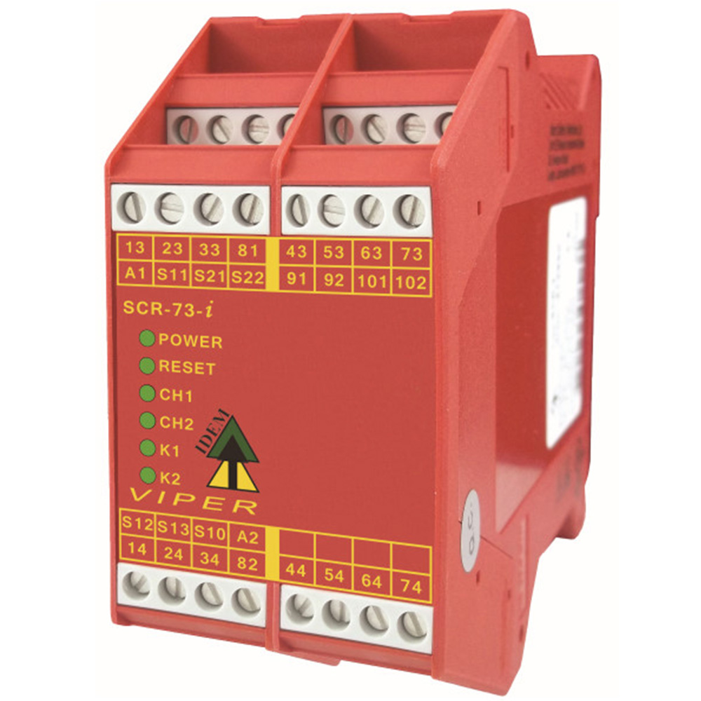 VIPER SCR-73-i Safety Relay with Added Diagnostics
