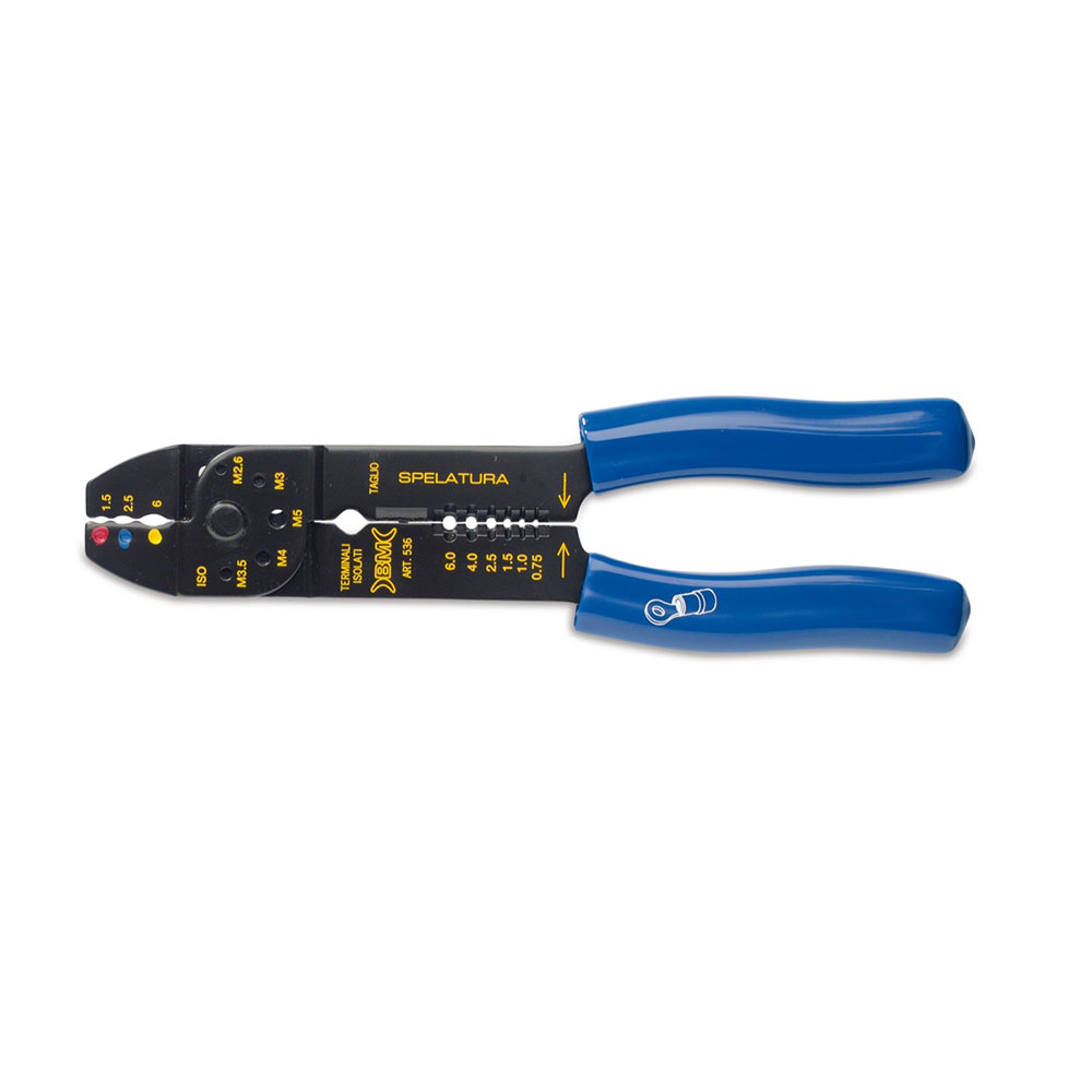 CRIMPING TOOL · STANDARD · FOR INSULATED TERMINALS · 0.5÷6