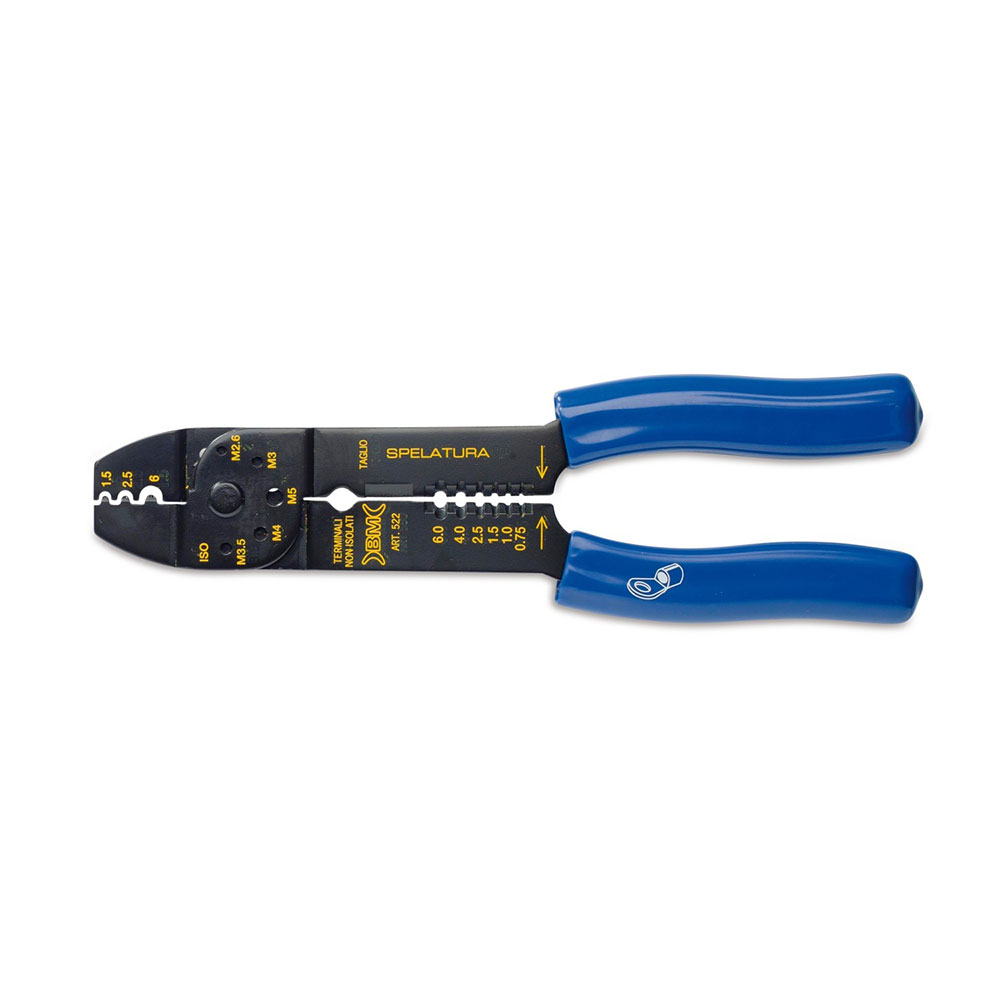 CRIMPING TOOL · STANDARD · FOR UNINSULATED TERMINALS · 0.25÷6