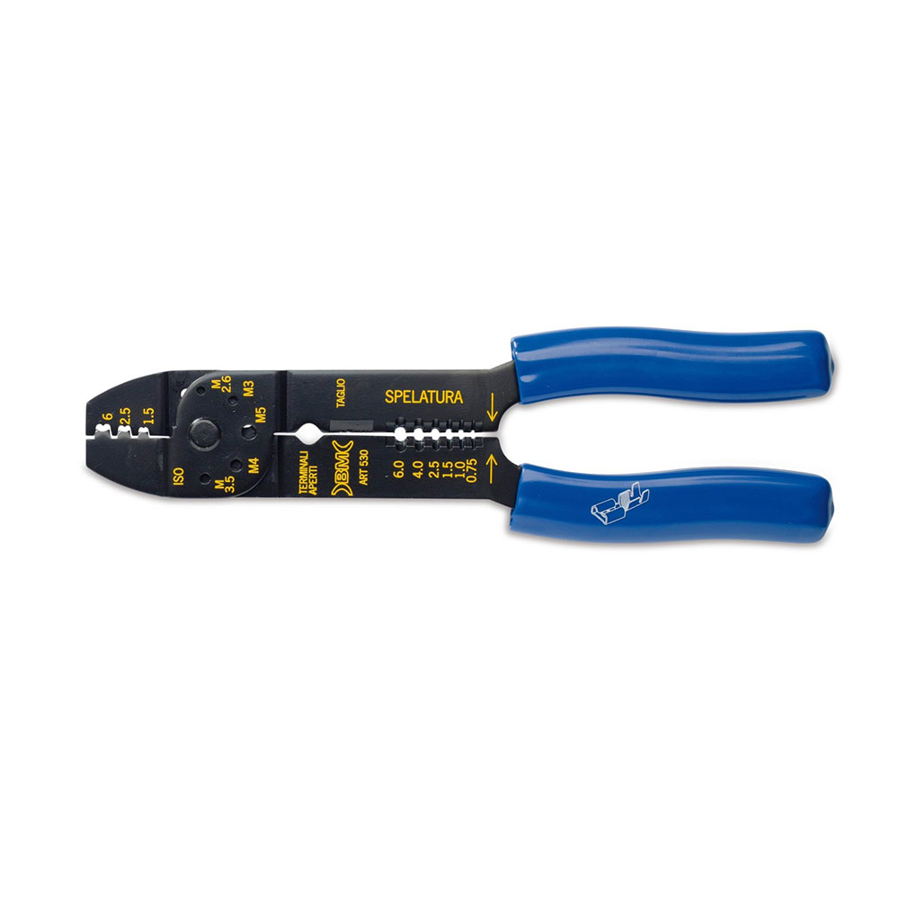 CRIMPING TOOL · STANDARD · FOR BRASS OPEN TERMINALS · 0.5÷6