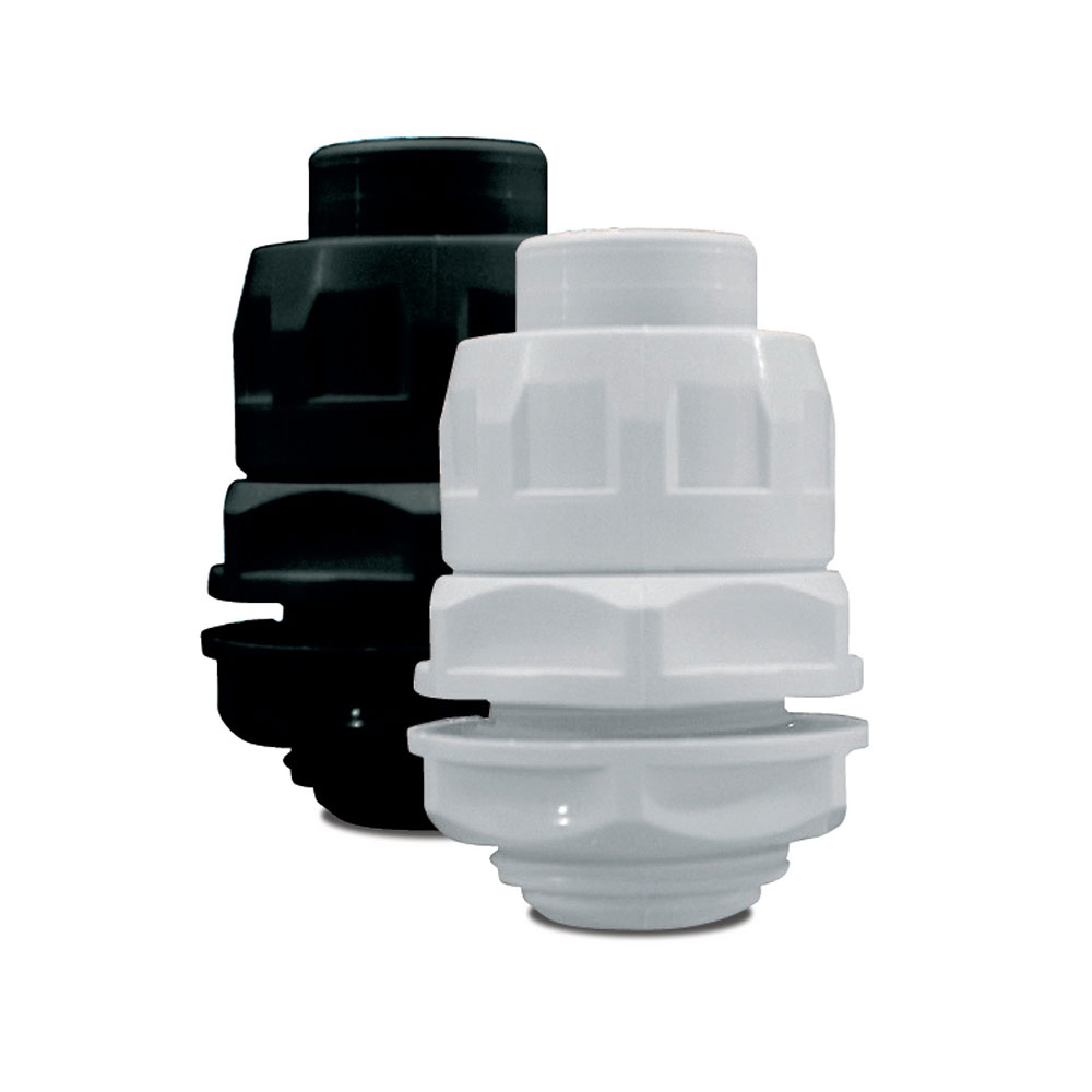 IP65 ACCESSORIES FOR SPIRAL CONDUITS · SWIVEL FITTING · PG THREAD · RGP/RGPN
