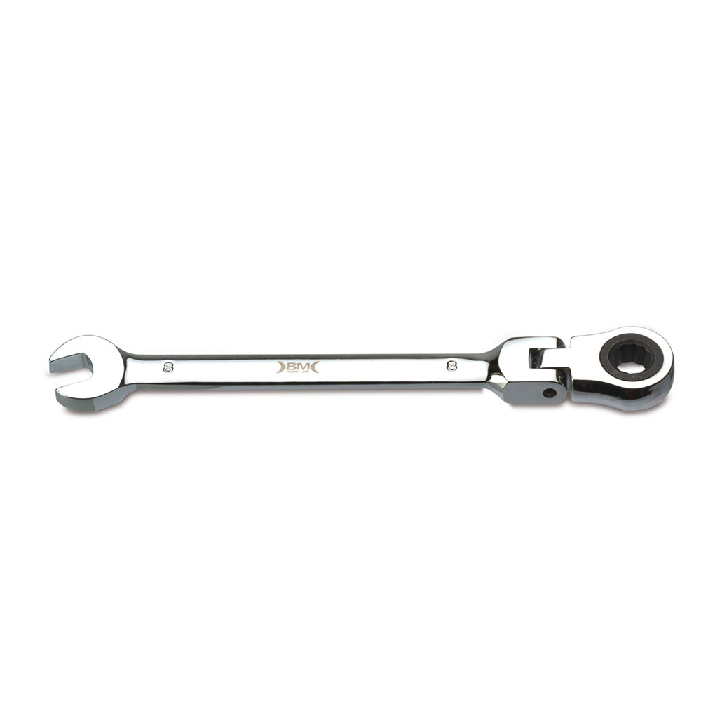COMBINED RATCHET WRENCHES WITH SWIVEL POLYGON HEAD