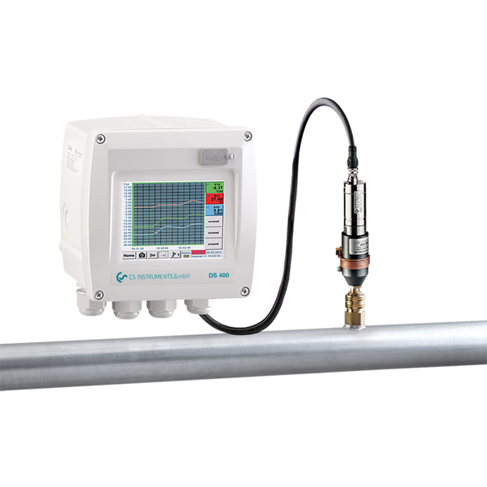 DS 400 Set - Stationary dew point measurement in compressed air systems