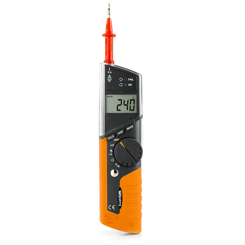 HT712 - Digital multimeter with phase sequence measurement with 1-terminal