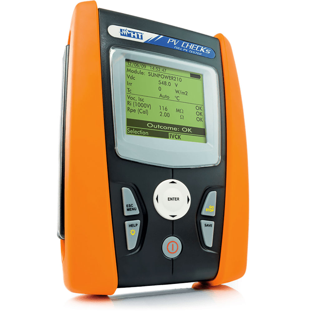 PVCHECKs - Multifunction device for commissioning tests on PV systems